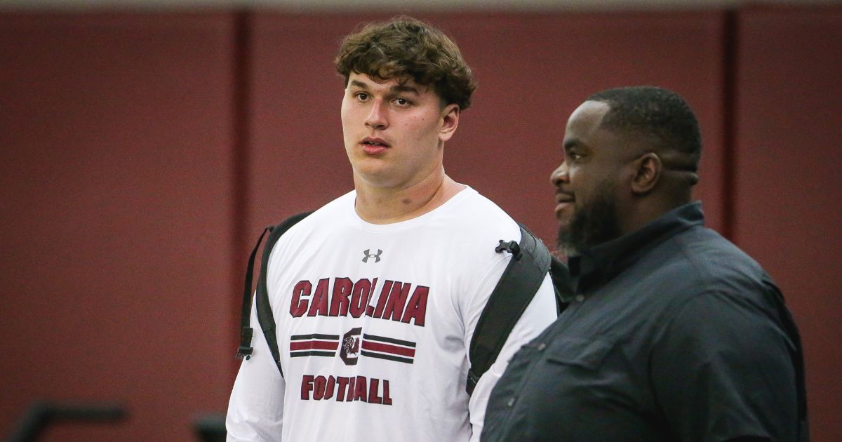 Nation's No. 2 IOL visits South Carolina again: 'SC is a top, top school for me' Nation's No. 2 IOL visits South Carolina again: 'SC is a top, top school for me'