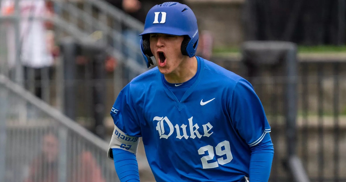Duke outfielder AJ Gracia enters NCAA transfer portal