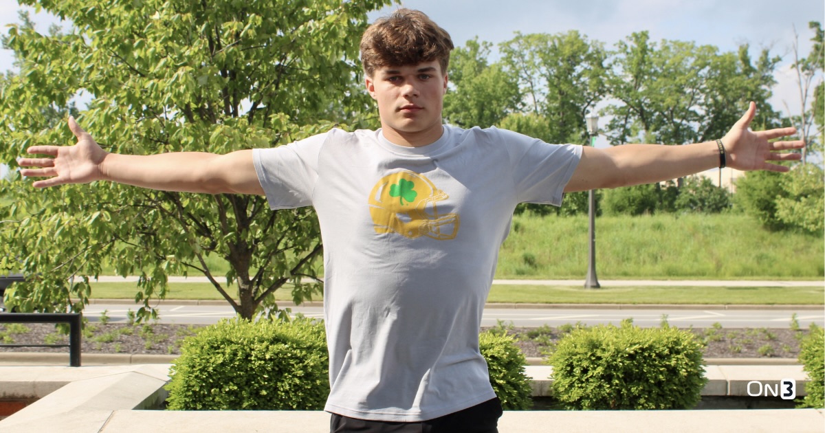 'Notre Dame is Notre Dame': Top-100 recruit Jack Brown breaks down latest trip to South Bend
