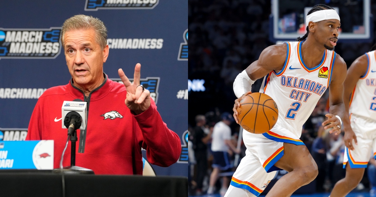 John Calipari believes the NBA wants Shai Gilgeous-Alexander to be the face of the league