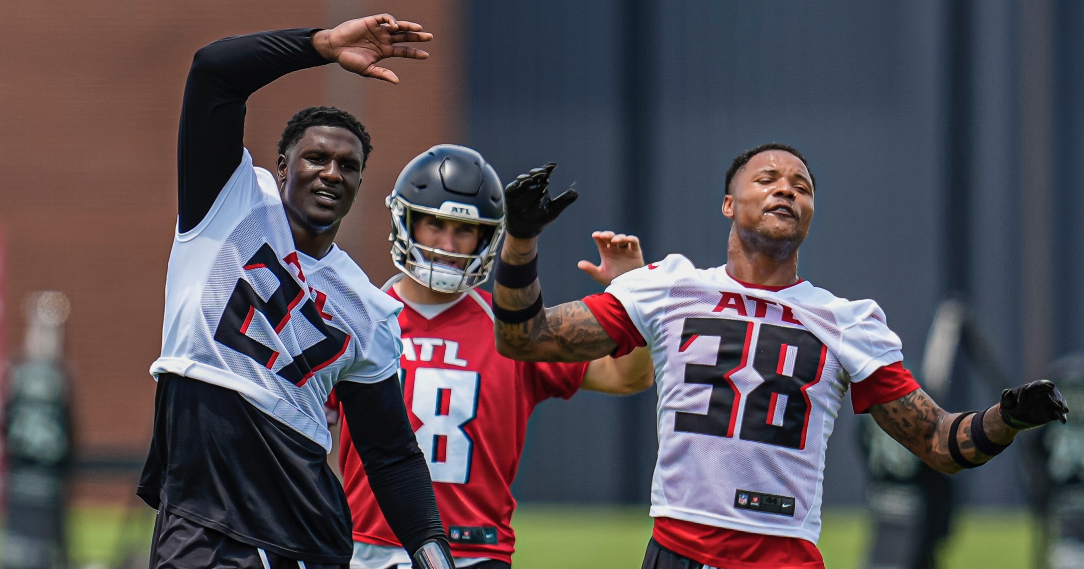 The early focus for James Pearce with the Atlanta Falcons: 'Real clear-cut role definition'