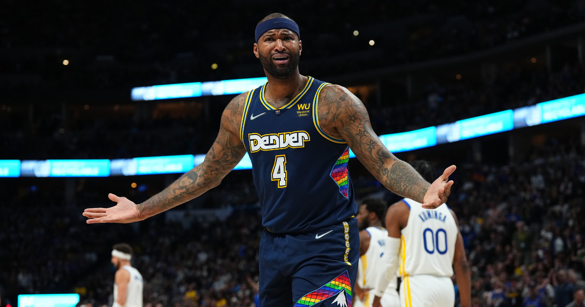 DeMarcus Cousins suspended for rest of season, contract terminated following wild ejection