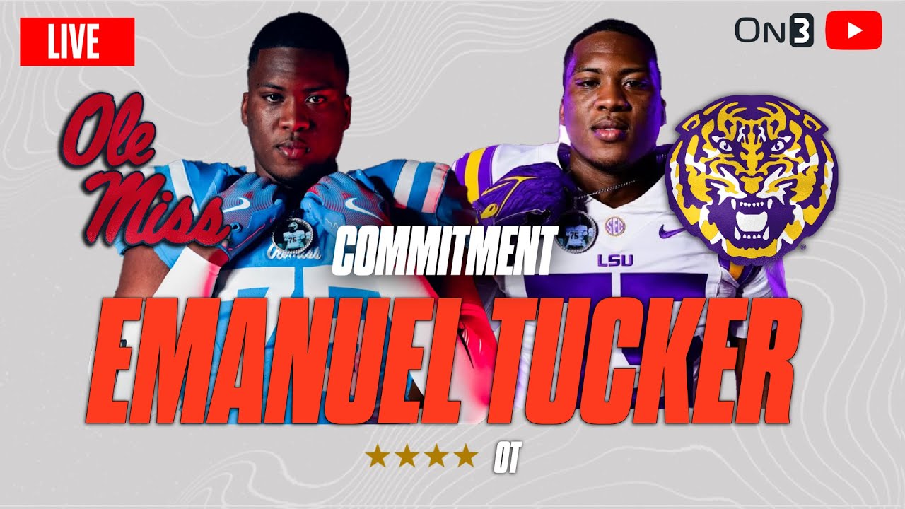 WATCH: Will 4-star Emanuel Tucker commit to LSU or Ole Miss?