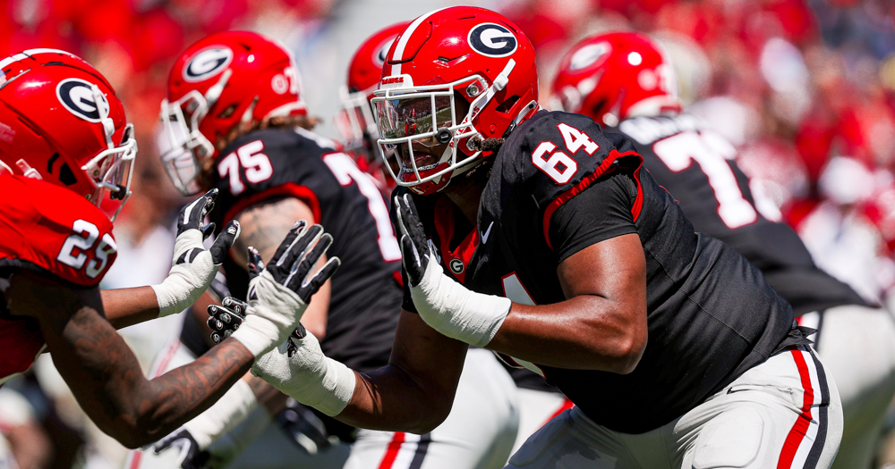 Second-year surge: Georgia OL Jahzare Jackson