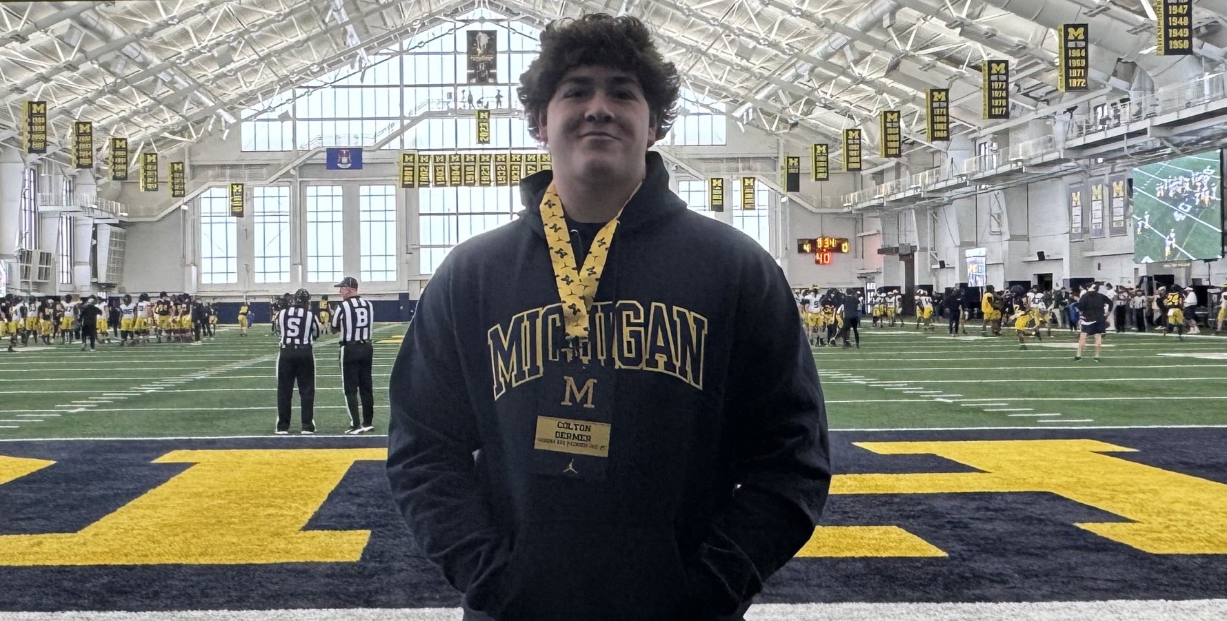 Michigan lands commitment from elite long snapper Colton Dermer