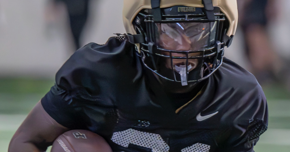 Purdue RB Ziaire Stevens has left team
