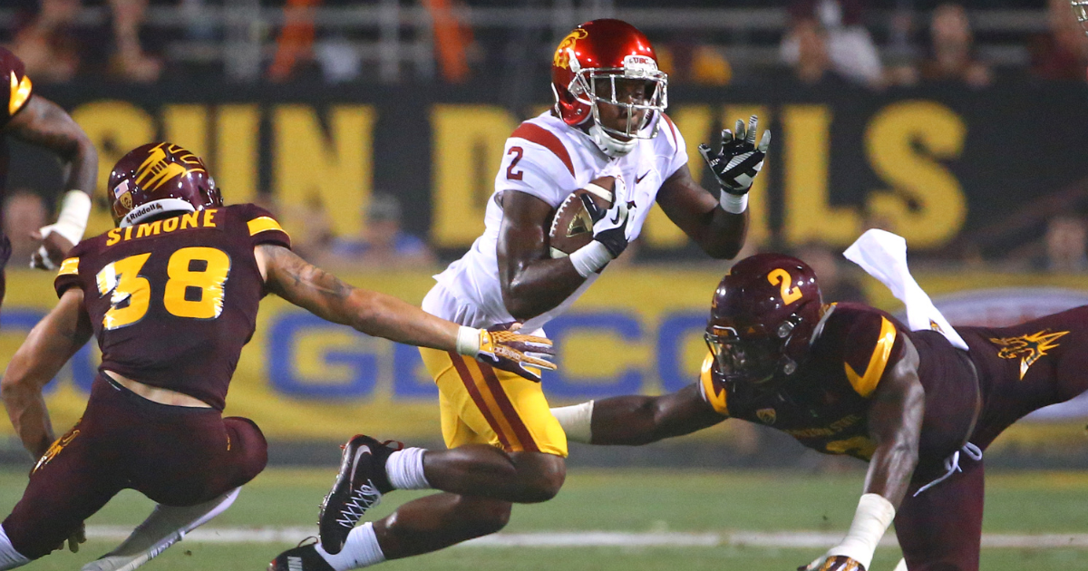 When recruiting 'athletes,' Steve Sarkisian has real evidence of two-way usage