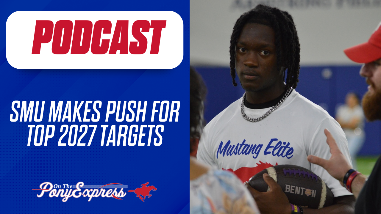 Podcast: Top SMU 2027 QB targets visit the Hilltop, Mustangs battling for top targe