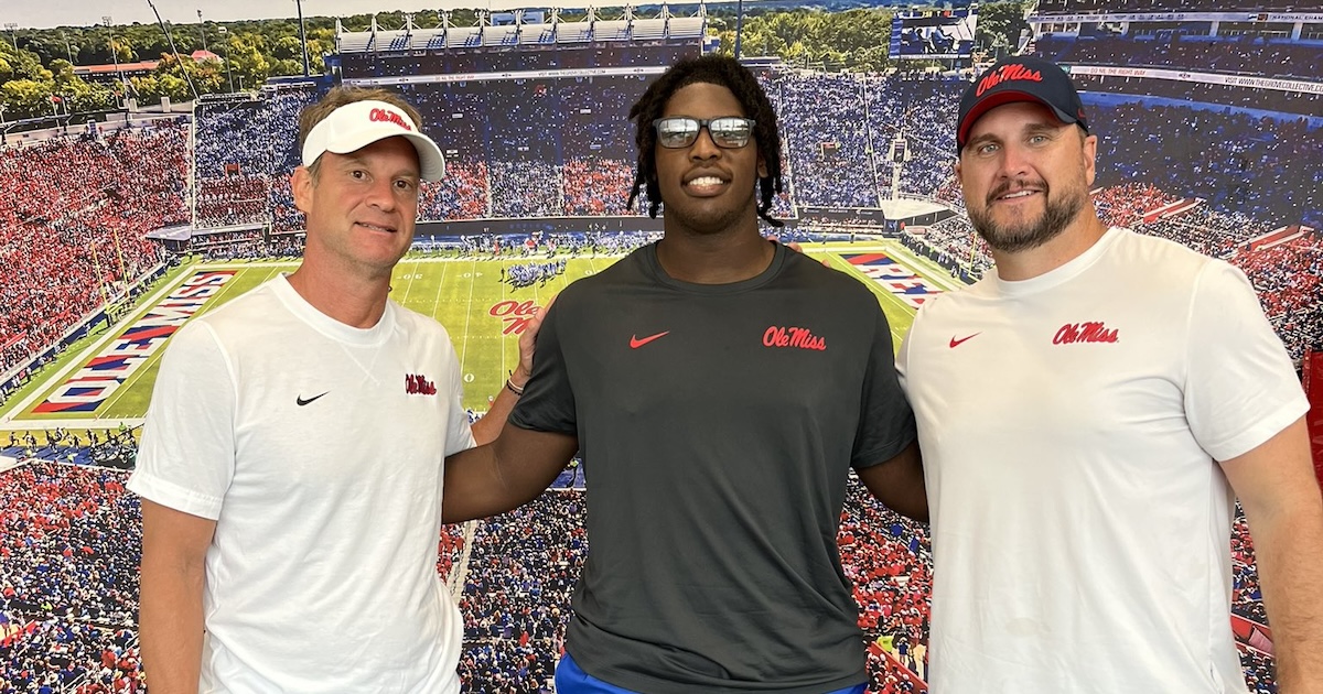 Mississippi's No. 1 recruit Caden Moss enjoys camp Ole Miss, feels like a priority