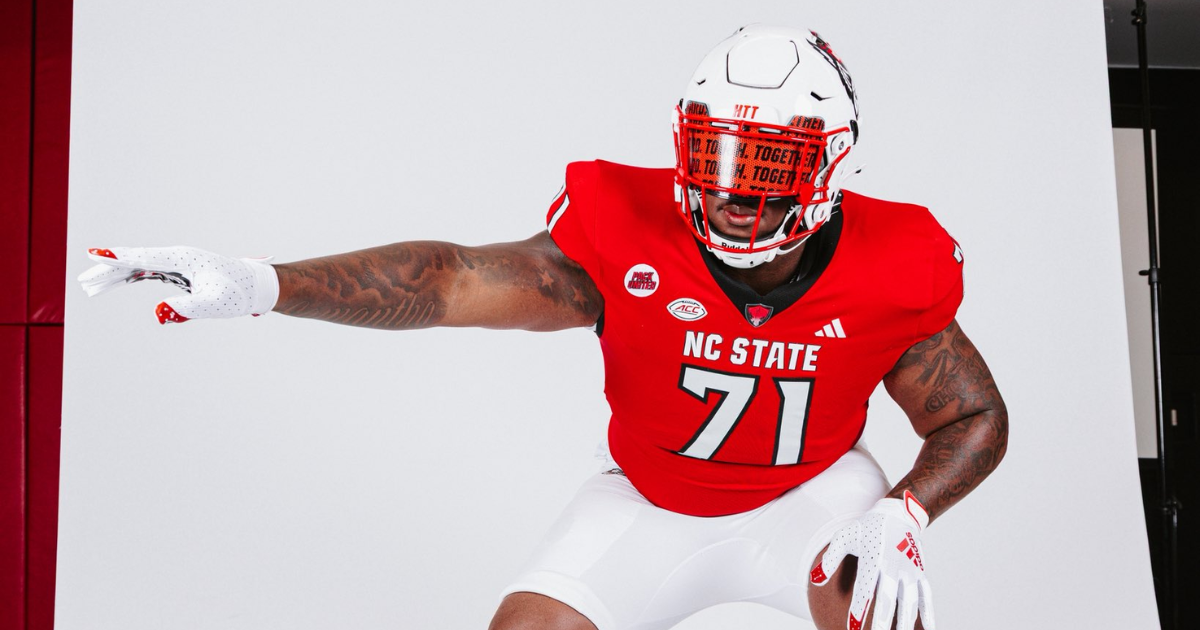 NC State in recruiting battle with SEC power for 3-star OL Edward Baker after official visit
