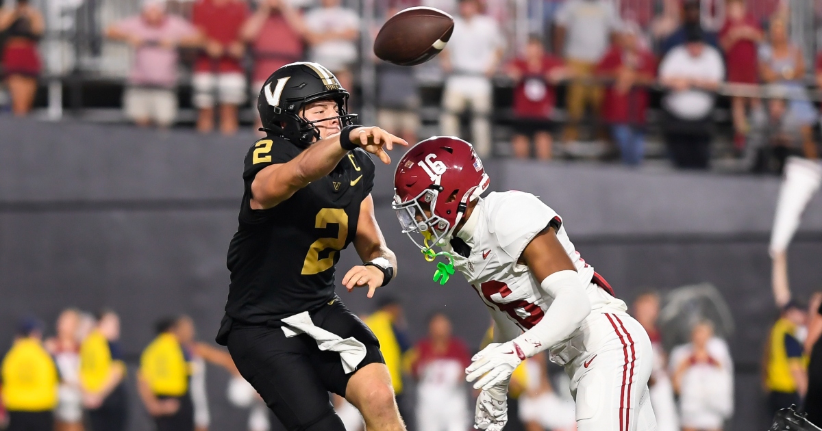 Diego Pavia has ‘no doubt’ Vanderbilt can beat Alabama again, win national championship
