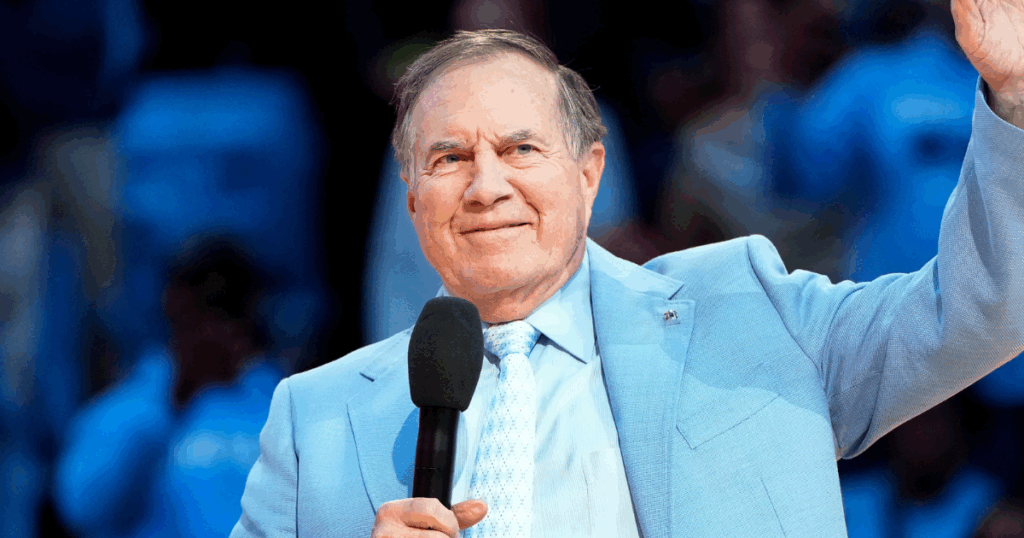 North Carolina football head coach Bill Belichick.