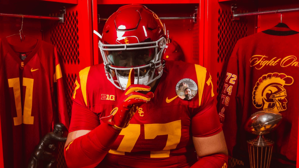 Esun Tafa’s USC Official Visit Headlined by Two NFL Hall of Famers
