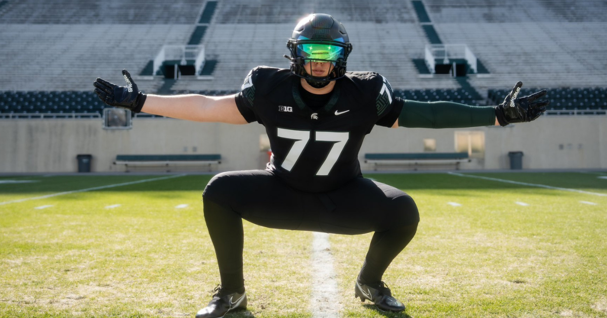 2026 California offensive tackle Quinn Buckey talks Michigan State commitment