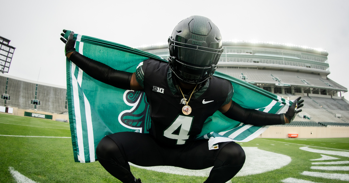 Michigan State DB commit Jordan Vann breaks down decision to flip from Virginia