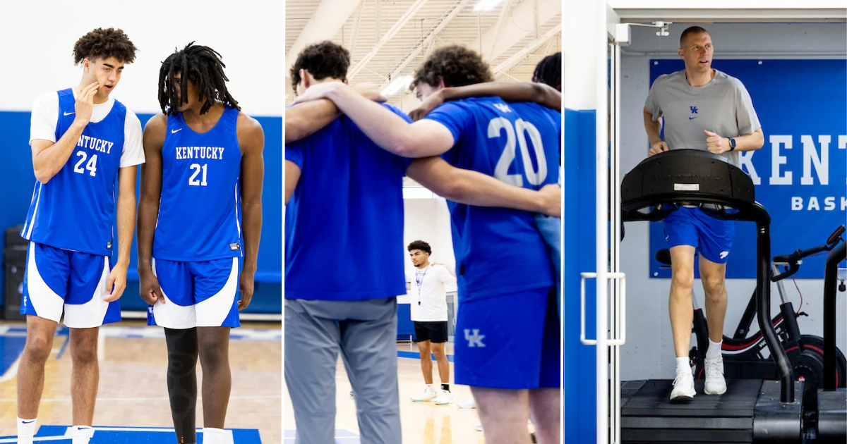 Jayden Quaintance on the floor, Zach Tow is back, and more from Kentucky's early summer practices