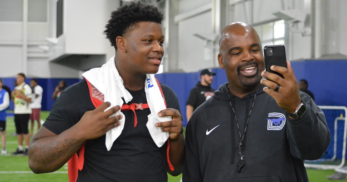 Four-star DL K'Adrian Redmond building confidence thanks to SMU's Calvin Thibodeaux
