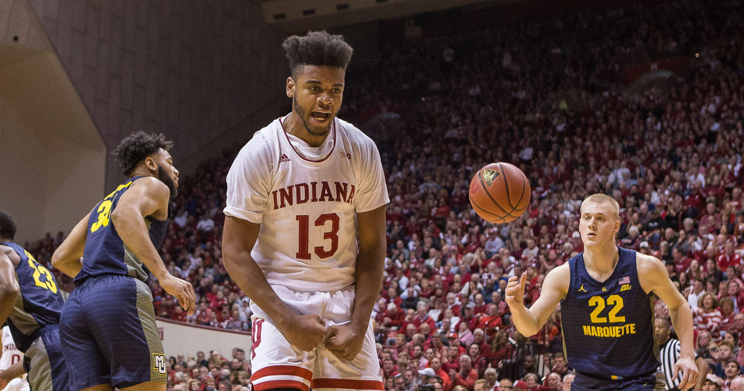 Juwan Morgan announced as newest member of IU basketball TBT squad Assembly Ball