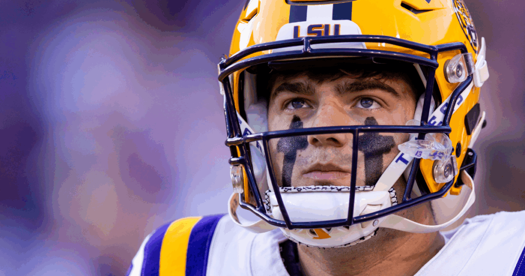 LSU QB Garrett Nussmeier
