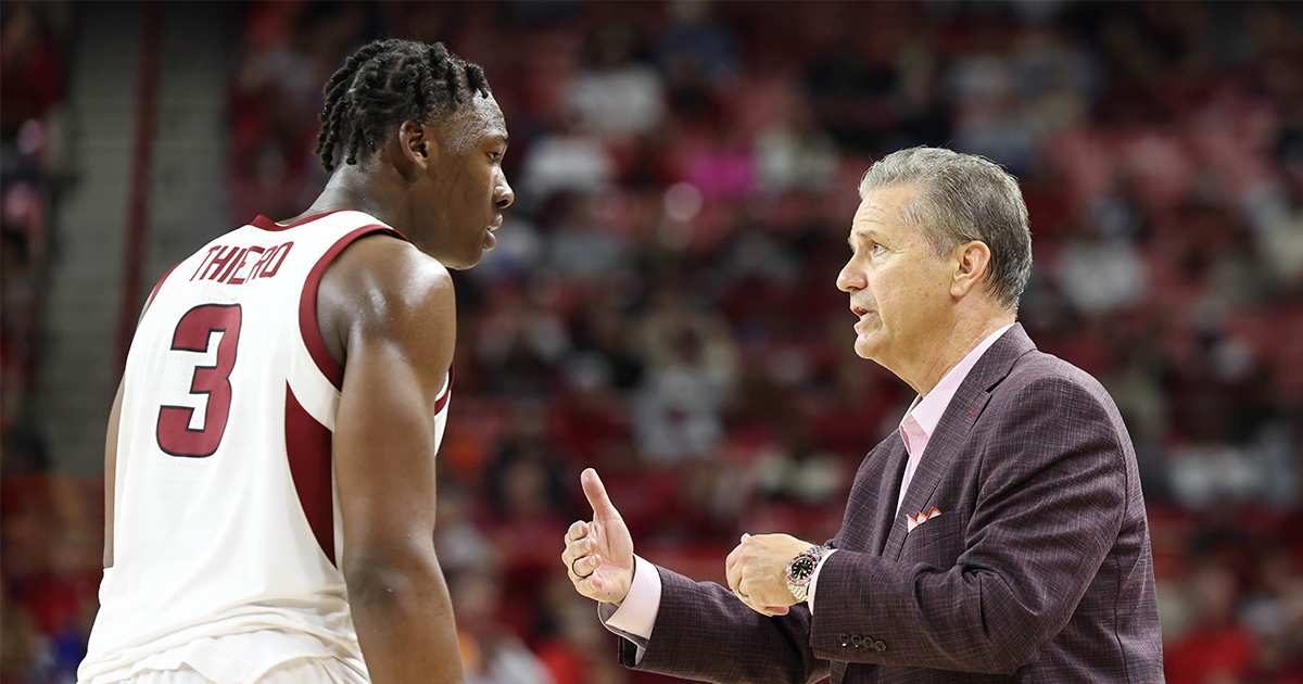 John Calipari sends warning to NBA teams to not pass on Adou Thiero