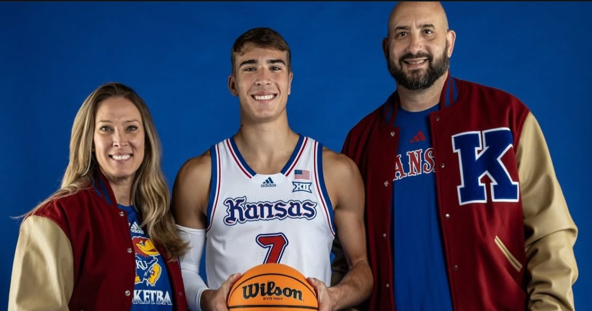 The decision to sign with Kansas was easy for Kohl Rosario