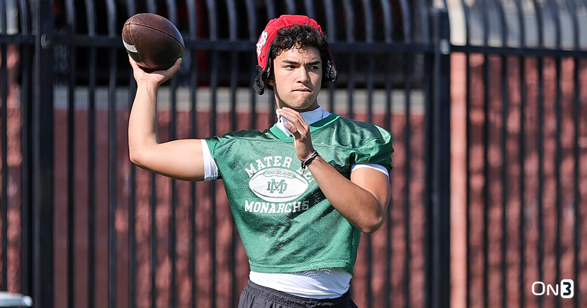 2027 QB Furian Inferrera flips his commitment from Boston College to Minnesota