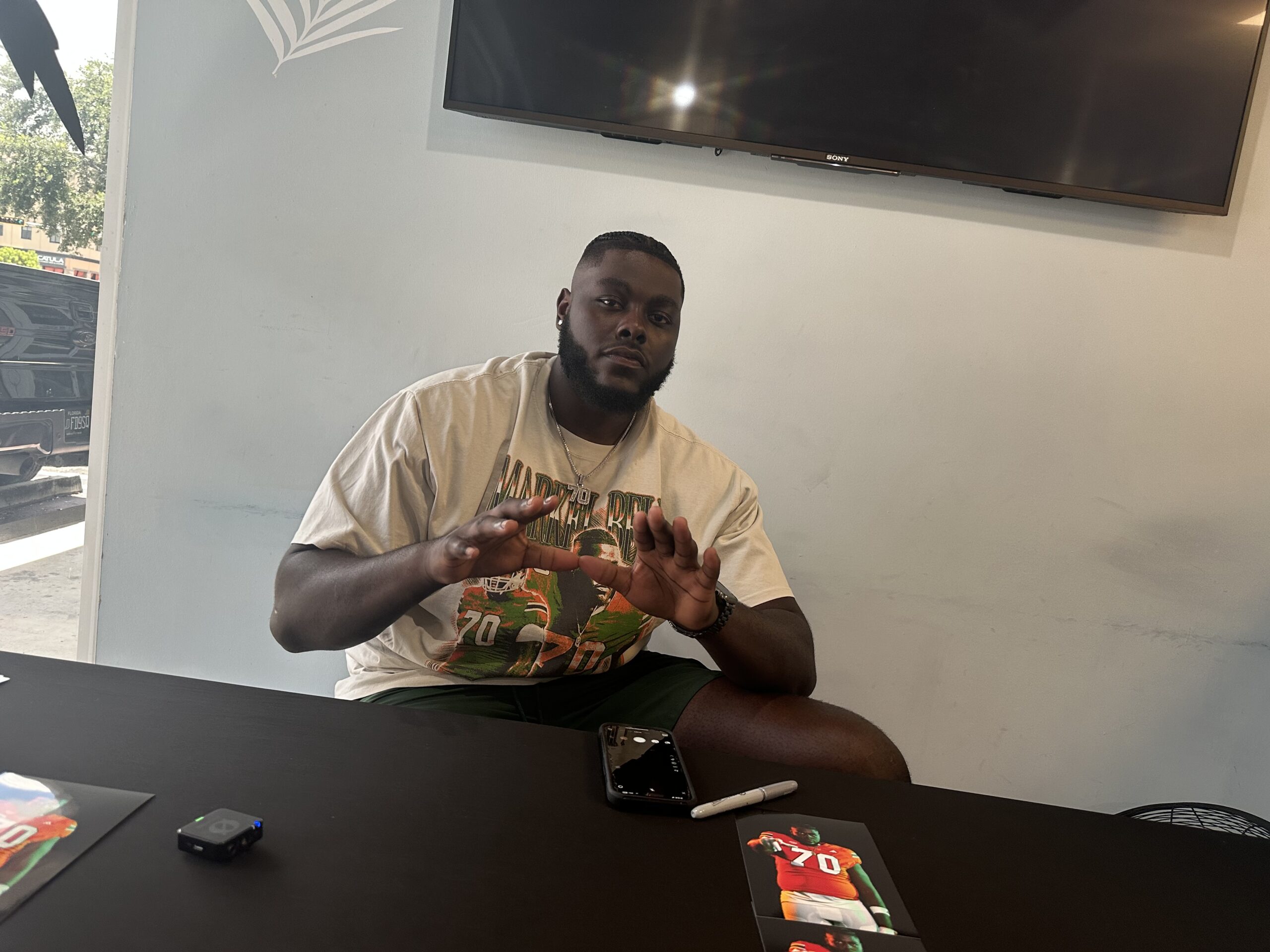 Burgers, Brotherhood, and Beck: Markel Bell Talks Miami Hurricanes Workouts and QB Leadership