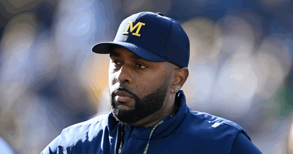 Michigan Wolverines football head coach Sherrone Moore led his team to an eight-win season in 2024. (Photo by Lon Horwedel / TheWolverine.com)