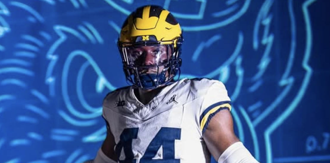 Michigan EDGE commit Tariq Boney talks official visit, recruiting Carter Meadows