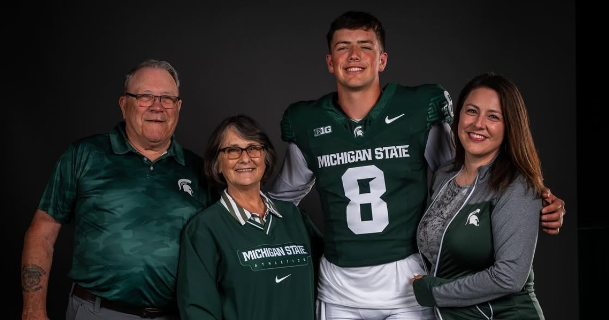 Michigan State four-star QB commit Kayd Coffman breaks down weekend official visit, 7v7 performance