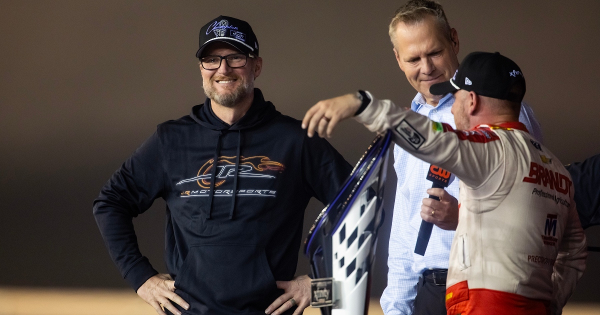 Dale Earnhardt Jr. reacts to stark contrast between being NASCAR owner, competing as crew chief