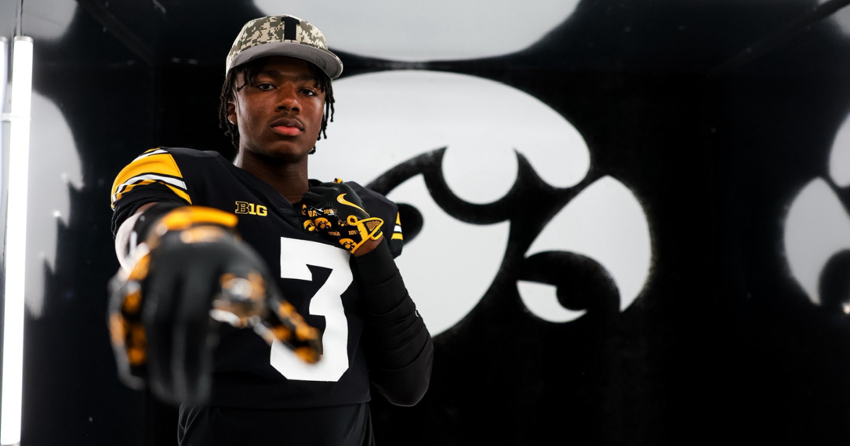 Four-star LB Julian Manson discusses Iowa official visit