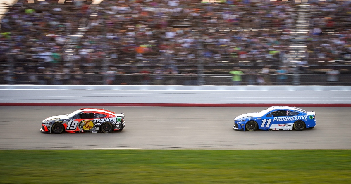 Denny Hamlin pushes back on Chase Briscoe fuel saving narrative: 'This has been Pocono for 30 years'