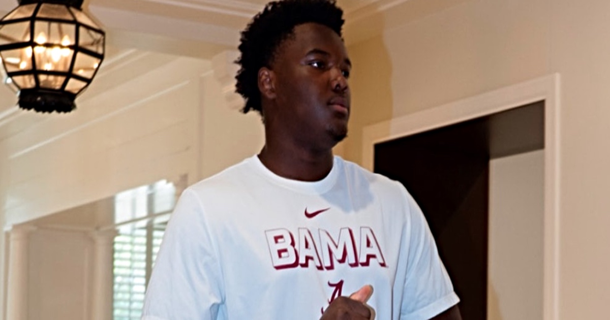 ‘There is no place they can do it like ‘Bama: Crimson Tide OL commit shuts down recruitment