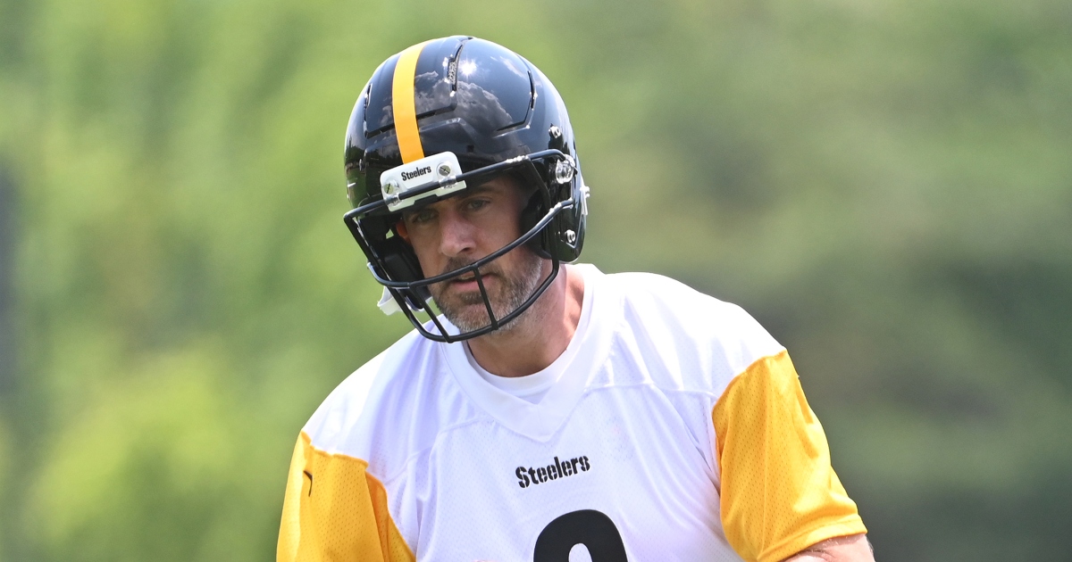 Aaron Rodgers reveals first impressions after joining Steelers, building relationships