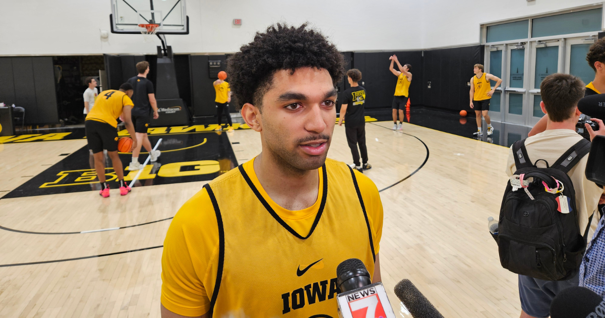 Kael Combs settles in at Iowa