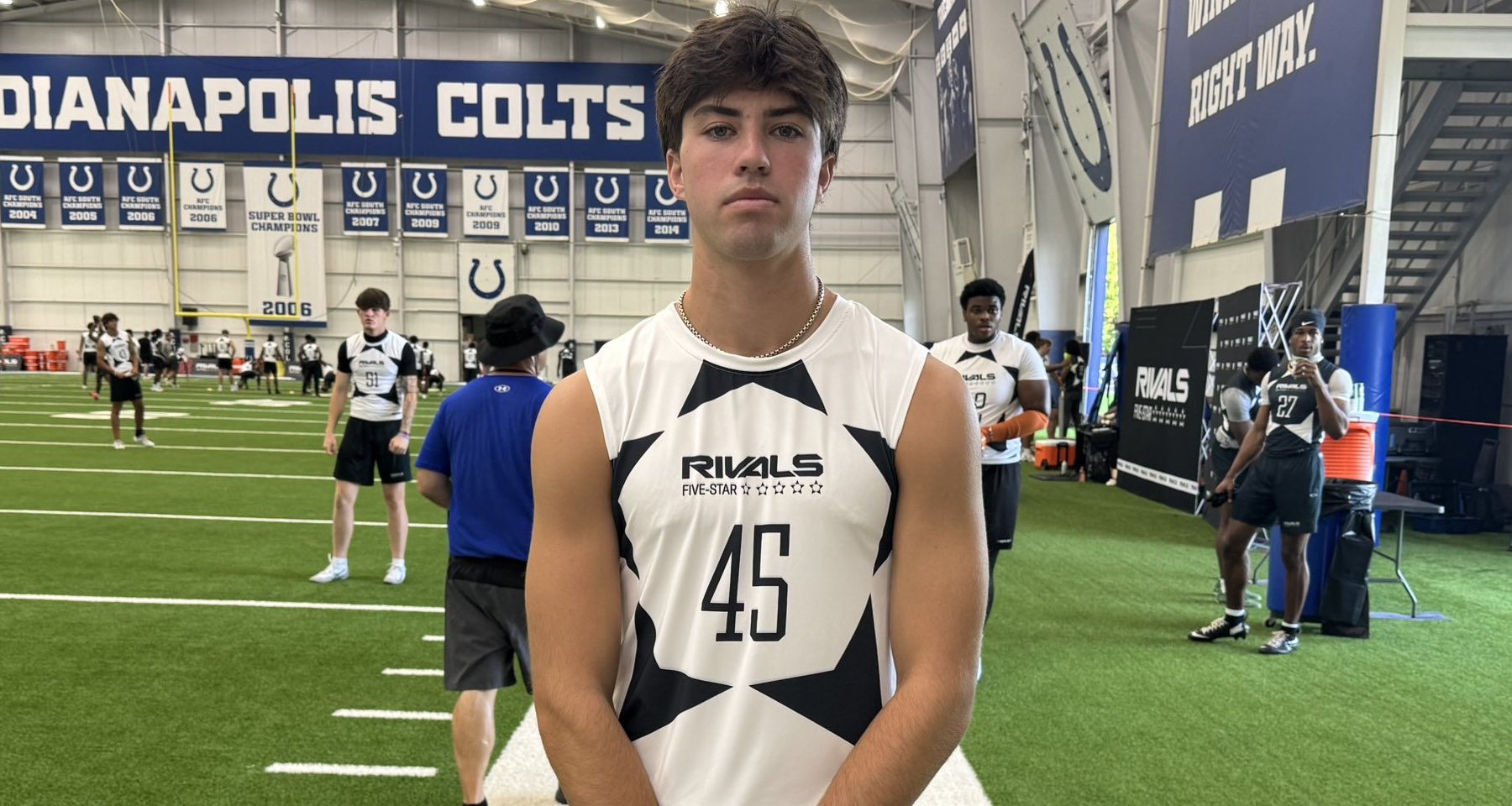 Rivals300 quarterback Teddy Jarrard discusses recruitment moving forward