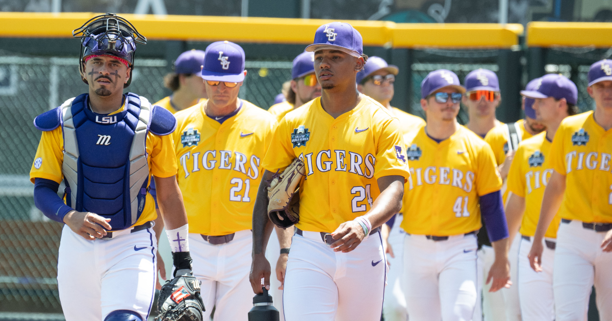 Report: NCAA denied LSU baseball players walkup songs at CWS for controversial reason