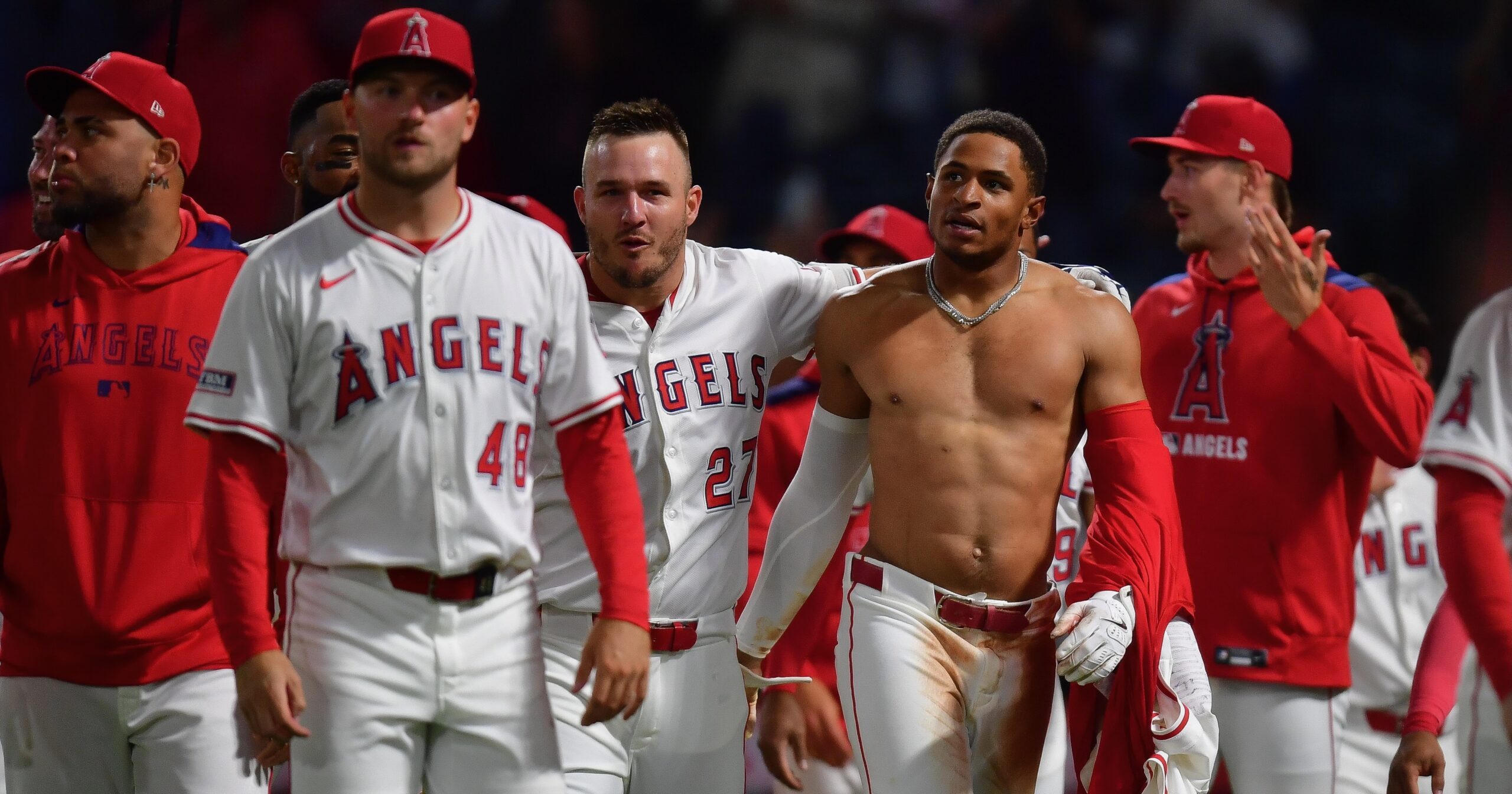 Christian Moore makes MLB history with game-tying, walk-off home runs