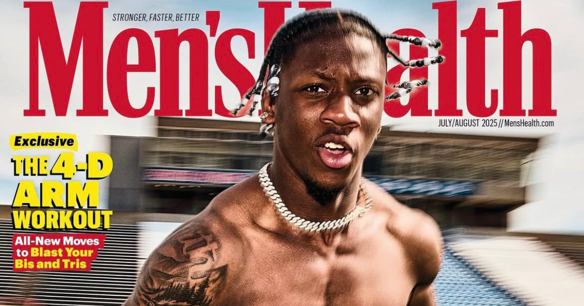 Alabama QB Keelon Russell lands on cover of Men's Health magazine