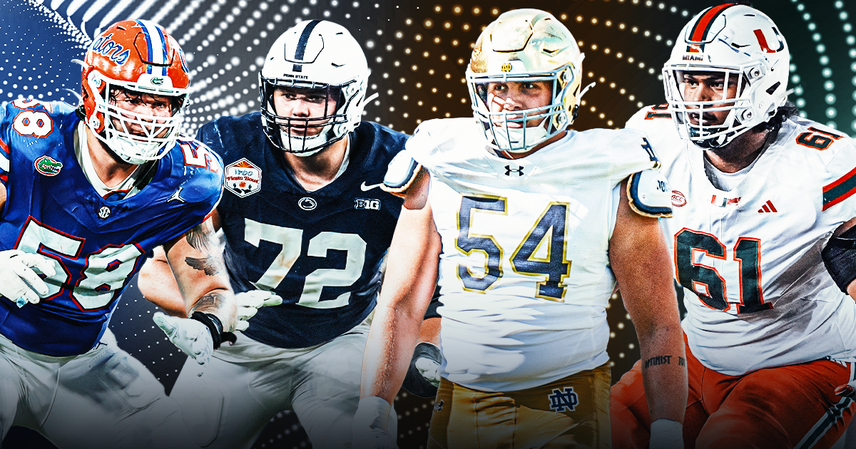 Athlon Sports ranks Top 10 OL units in college football for 2025