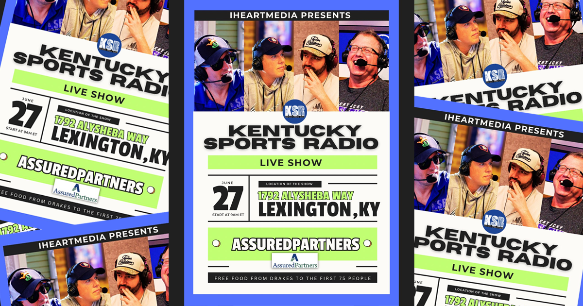 KSR Show, 6/27: Live from Assured Partners in Lexington