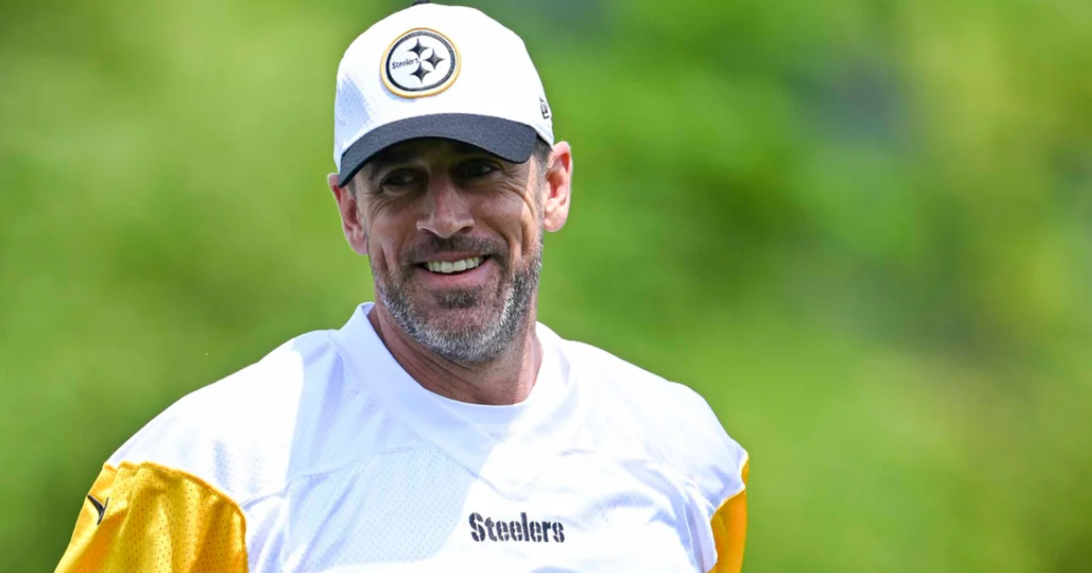 WATCH: Aaron Rodgers shares puzzling interaction with kid claiming QB nearly hit him at American Century Championship