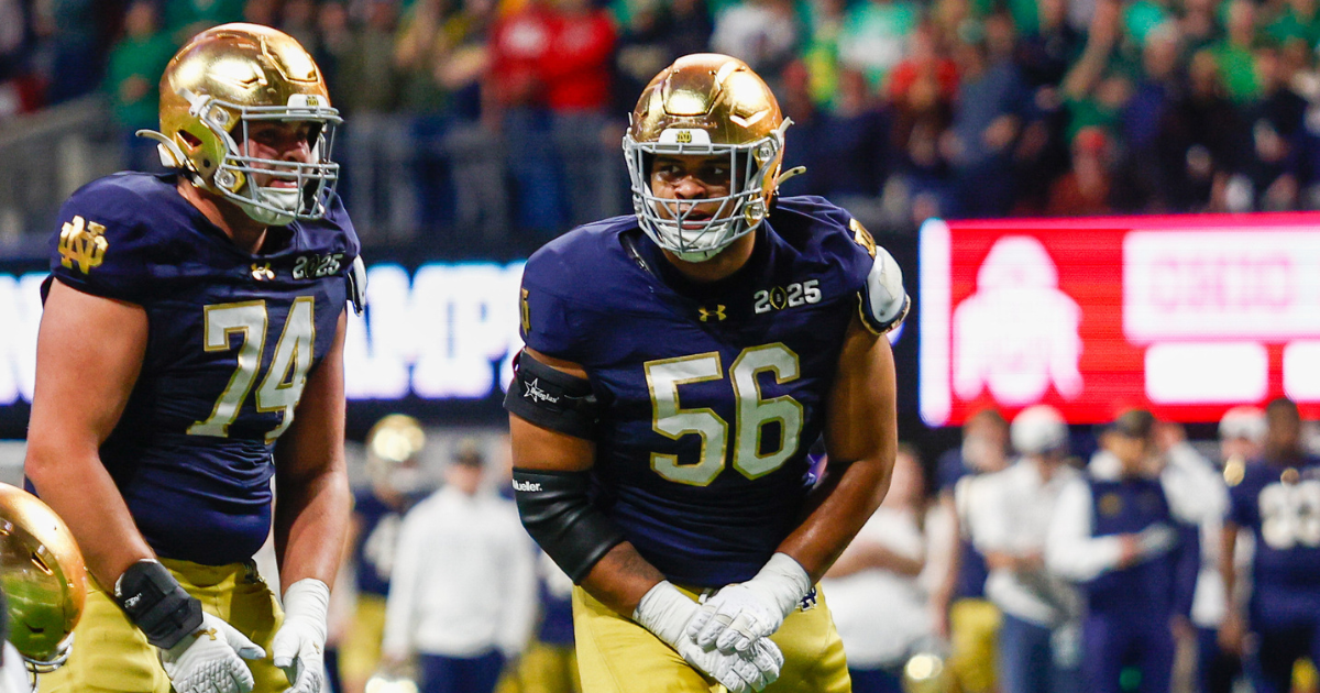 Cole Cubelic: 'There is a standard' that sets the Notre Dame offensive line apart