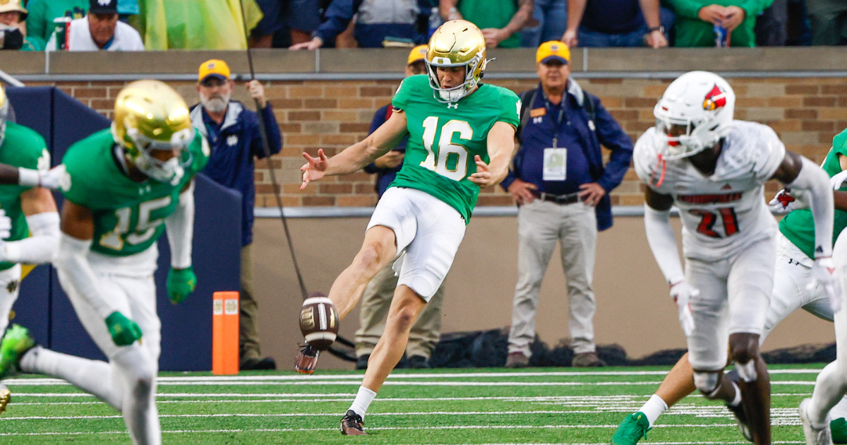 64 days until Notre Dame football: Assessing future for punter James Rendell