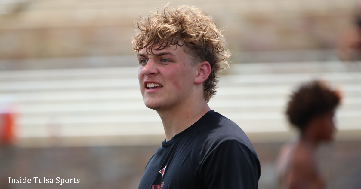 2027 Owasso QB Drew Frankenfield impresses at Tulsa camp