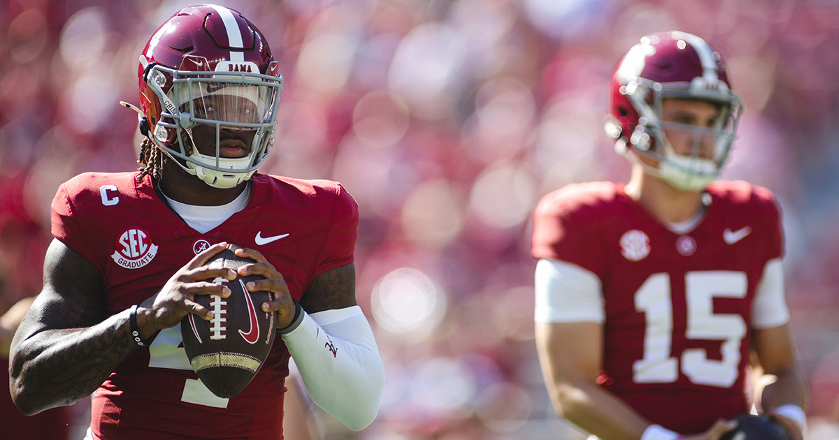 Ty Simpson breaks down how Alabama will look different with him vs. Jalen Milroe