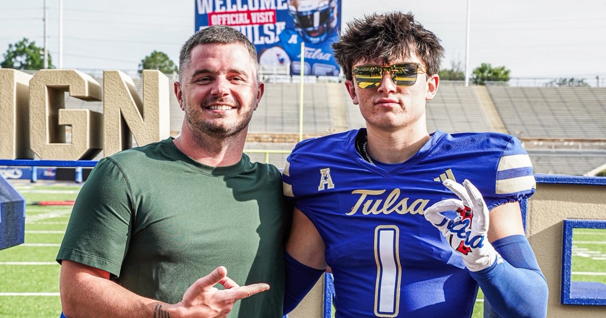Tulsa commit Lathon Latiolais enjoys official visit