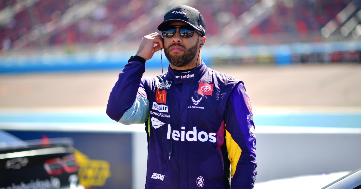 Bubba Wallace scolds 'f*cking dumbass' Christopher Bell after multi-car wreck at Atlanta