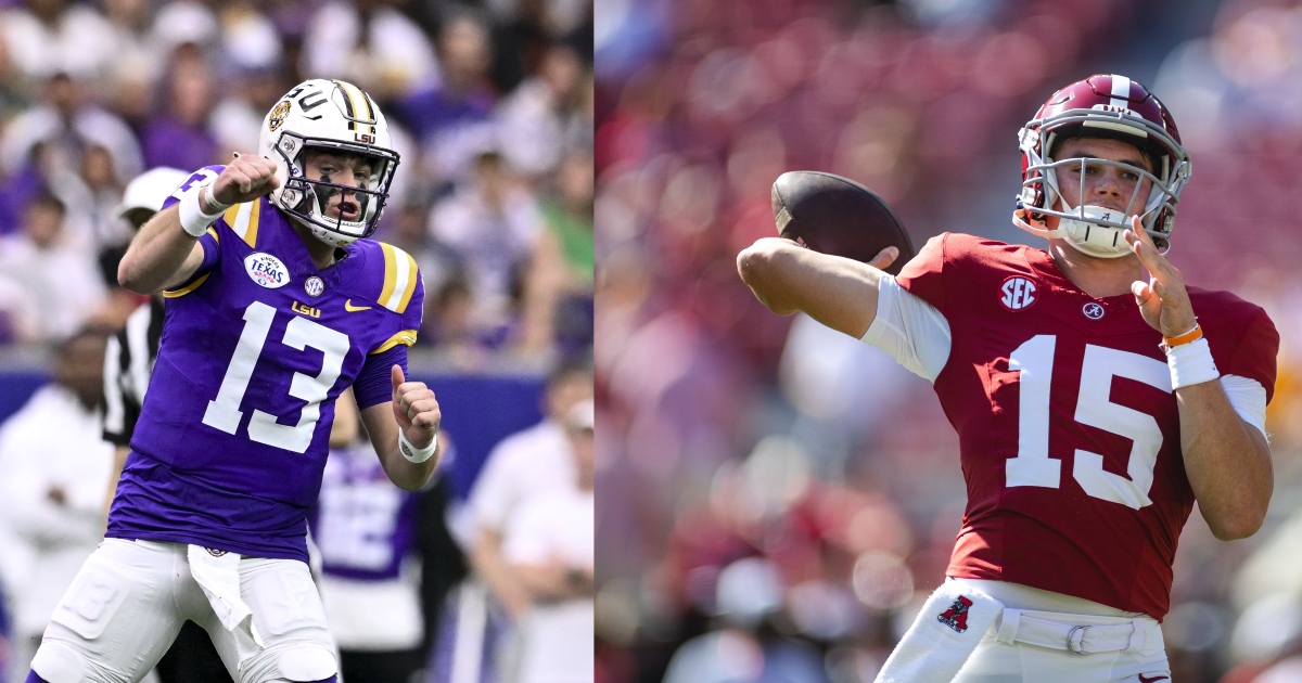 Ty Simpson heaps praise on Garrett Nussmeier’s skillset, compares background
